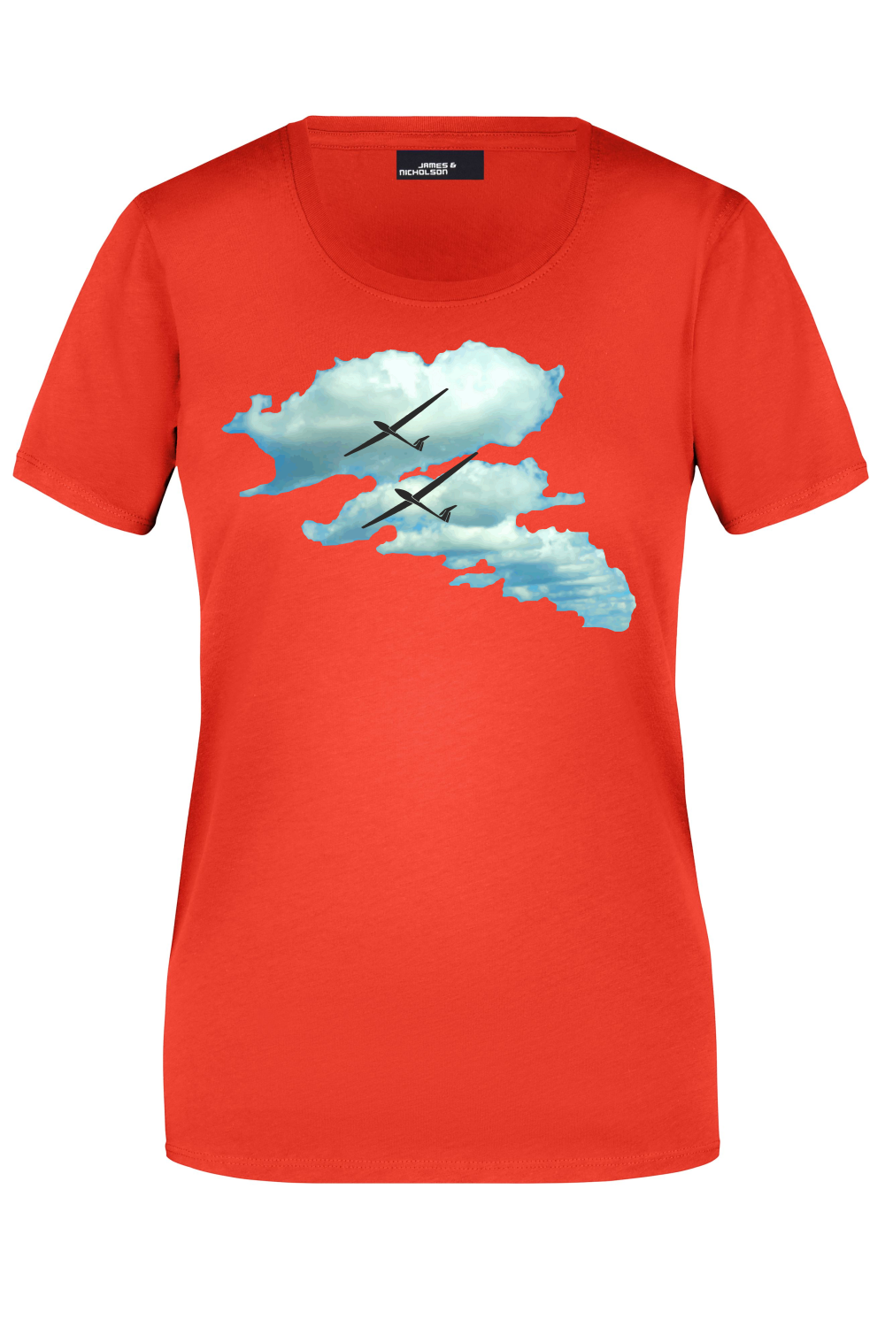 Premium Damen T-Shirt "Wolkenstraße"