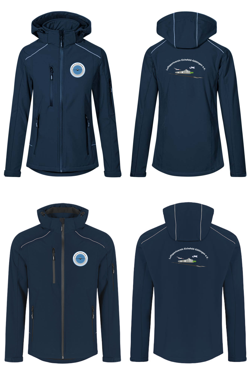 Damen/unisex Softshelljacke (2-lagig) LSV Eichsfeld-Göttingen