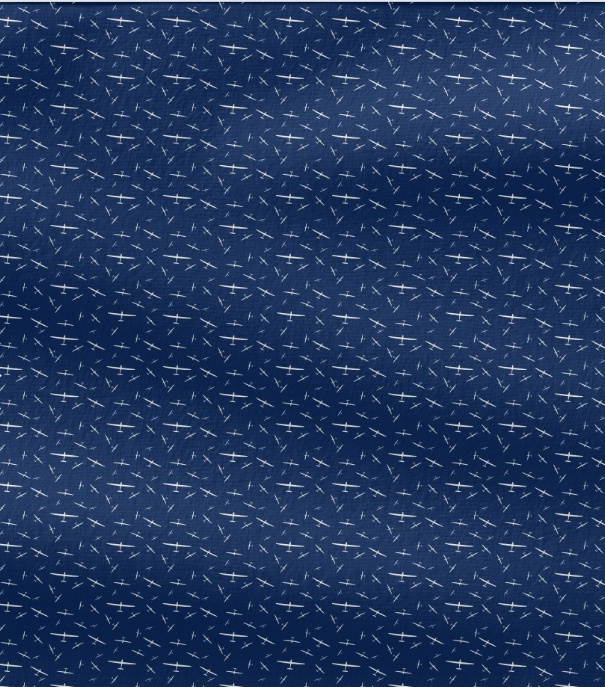 Stoff "Segelflugzeuge"