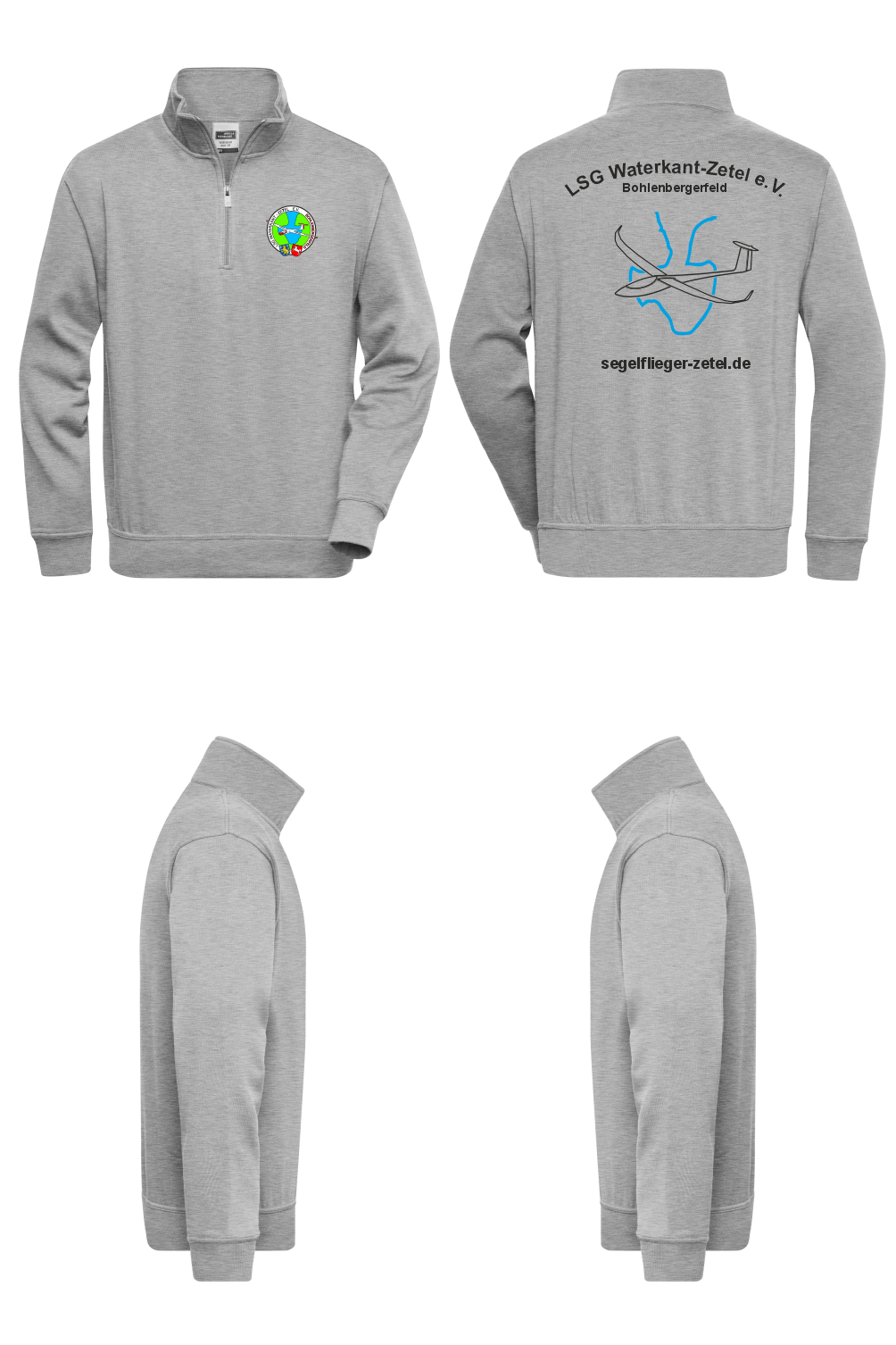 Workwear Sweatshirt LSG Waterkant-Zetel