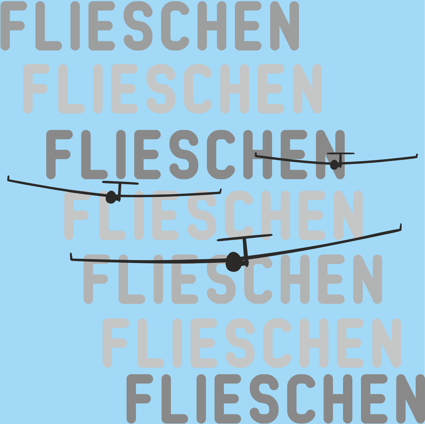 Aufkleber Team Segelflieger