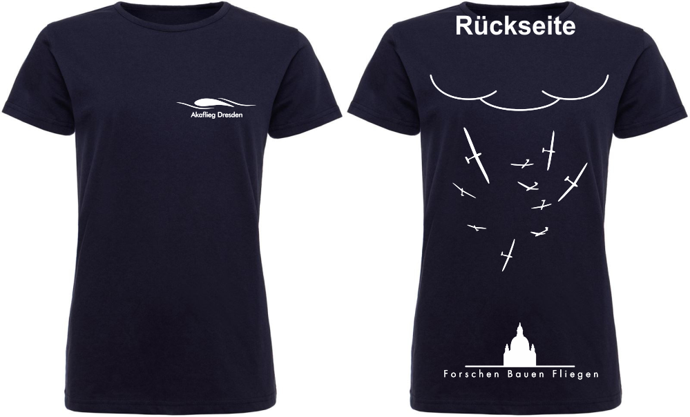 Damen T-Shirt Akaflieg Dresden