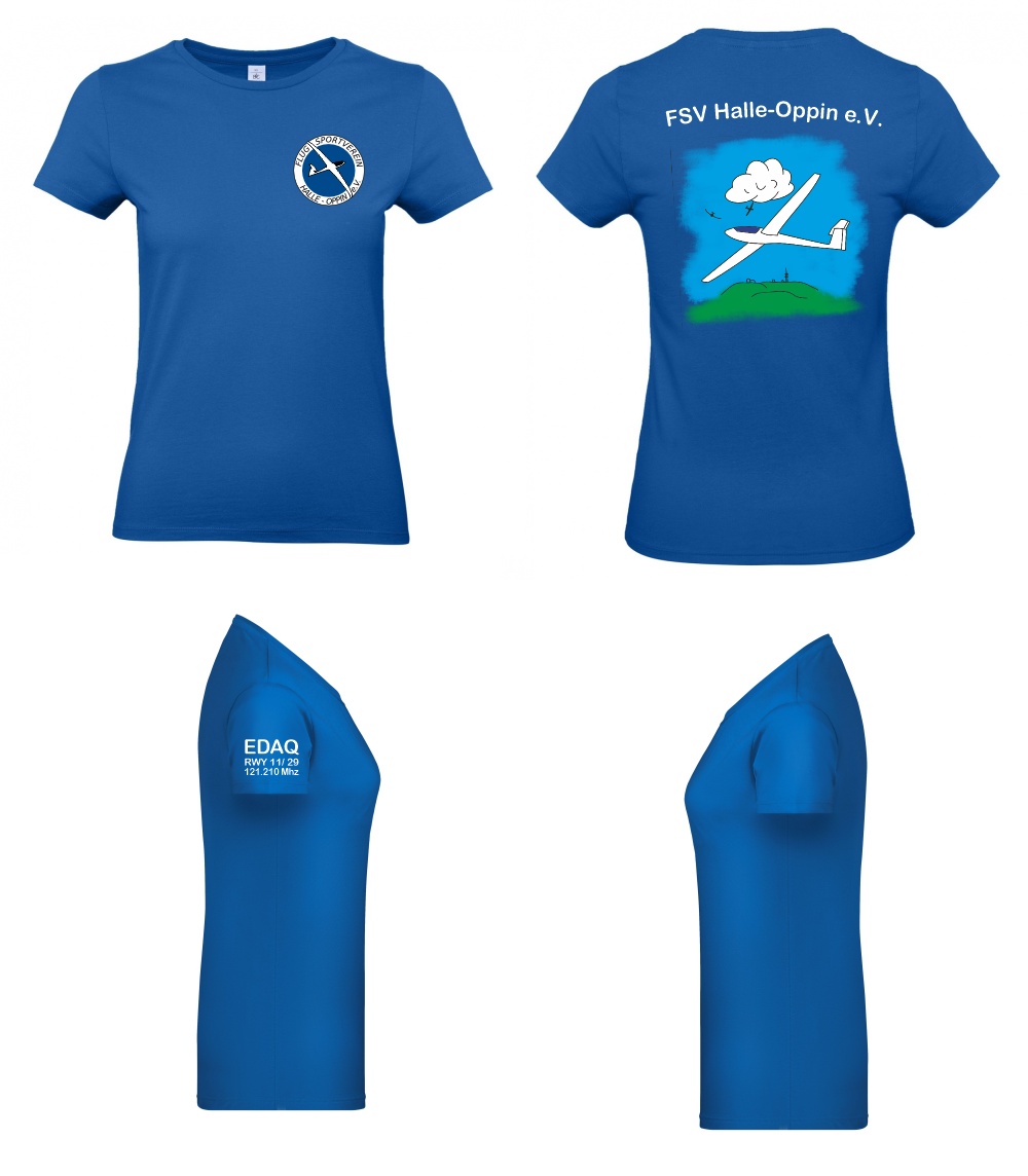 Damen T-Shirt FSV Halle-Oppin e.V.