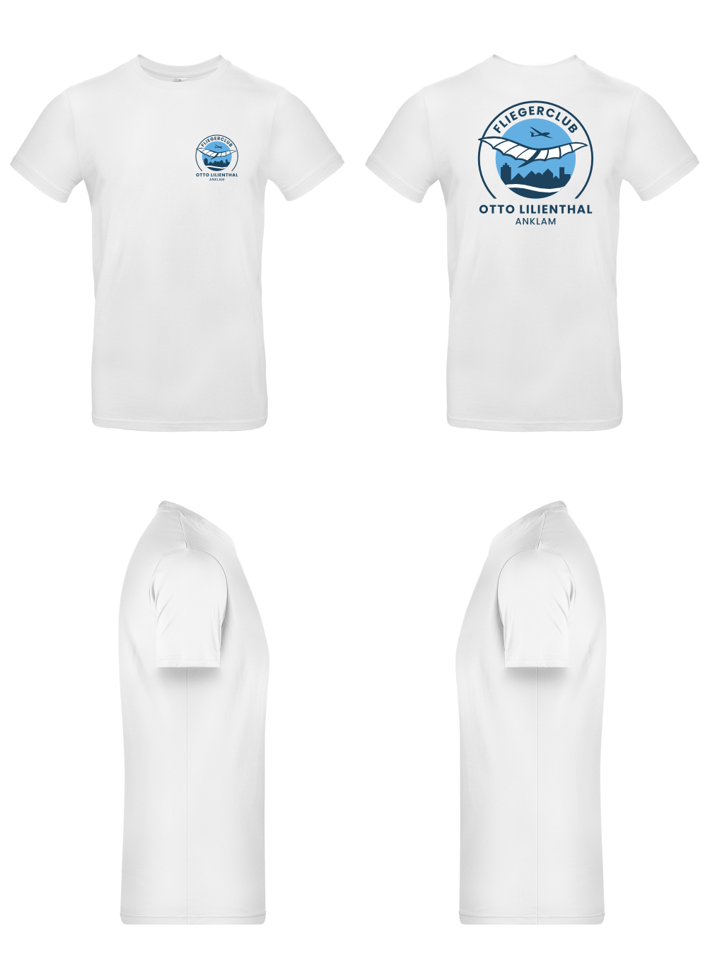 unisex T-Shirt Fliegerclub Anklam „Otto Lilienthal”