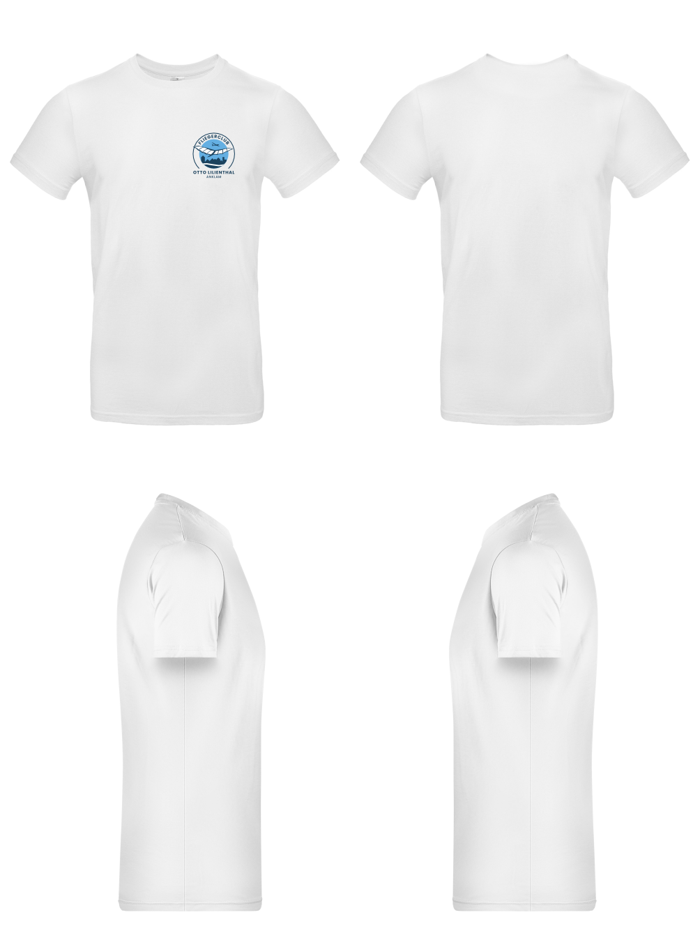unisex T-Shirt Fliegerclub Anklam „Otto Lilienthal”