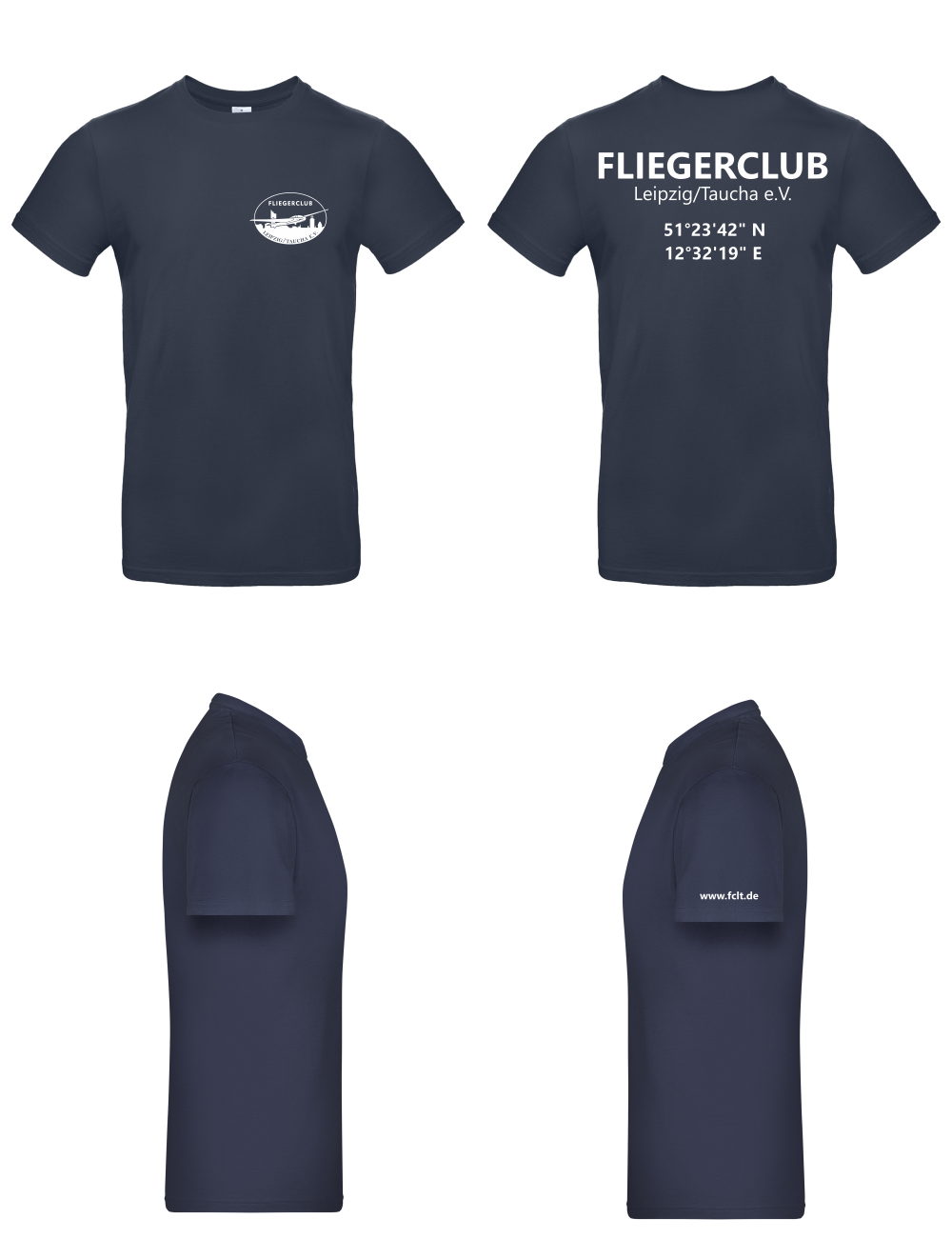 Herren/unisex T-Shirt FC Leipzig/Taucha (100% Baumwolle)