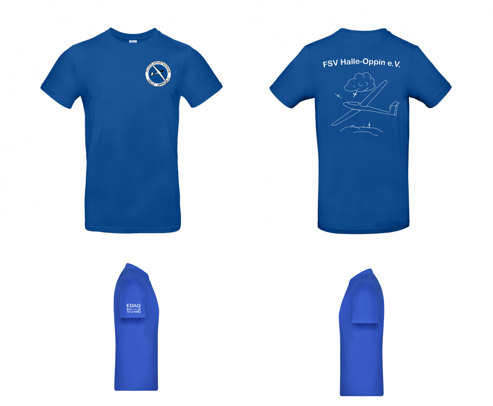 Herren/unisex T-Shirt FSV Halle-Oppin e.V.