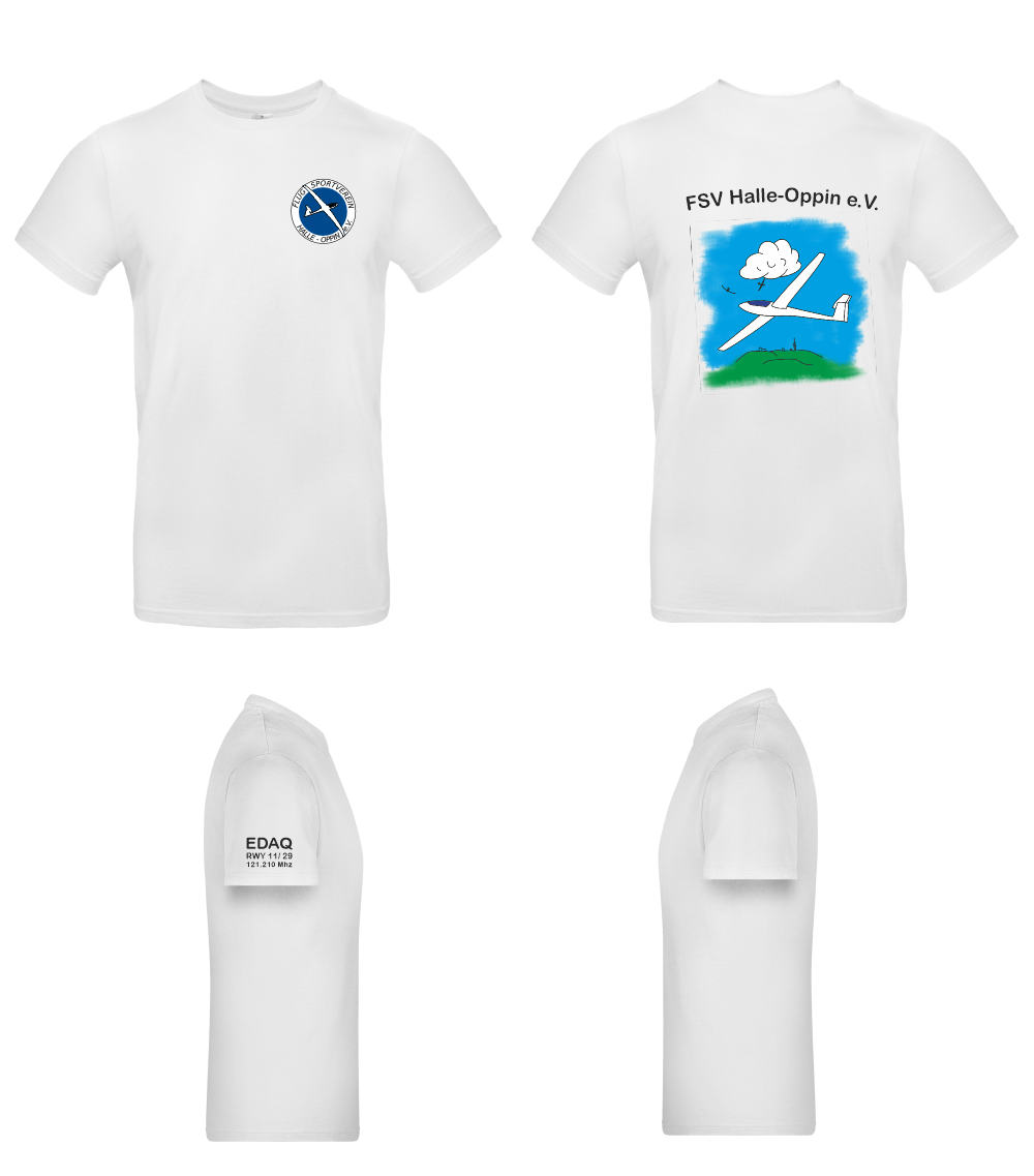 Herren/unisex T-Shirt FSV Halle-Oppin e.V.