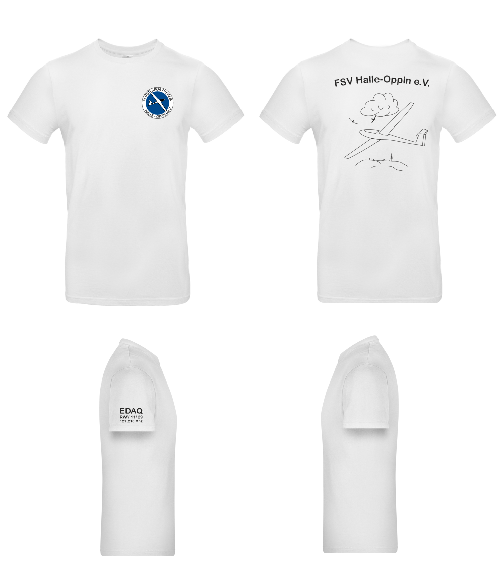 Herren/unisex T-Shirt FSV Halle-Oppin e.V.