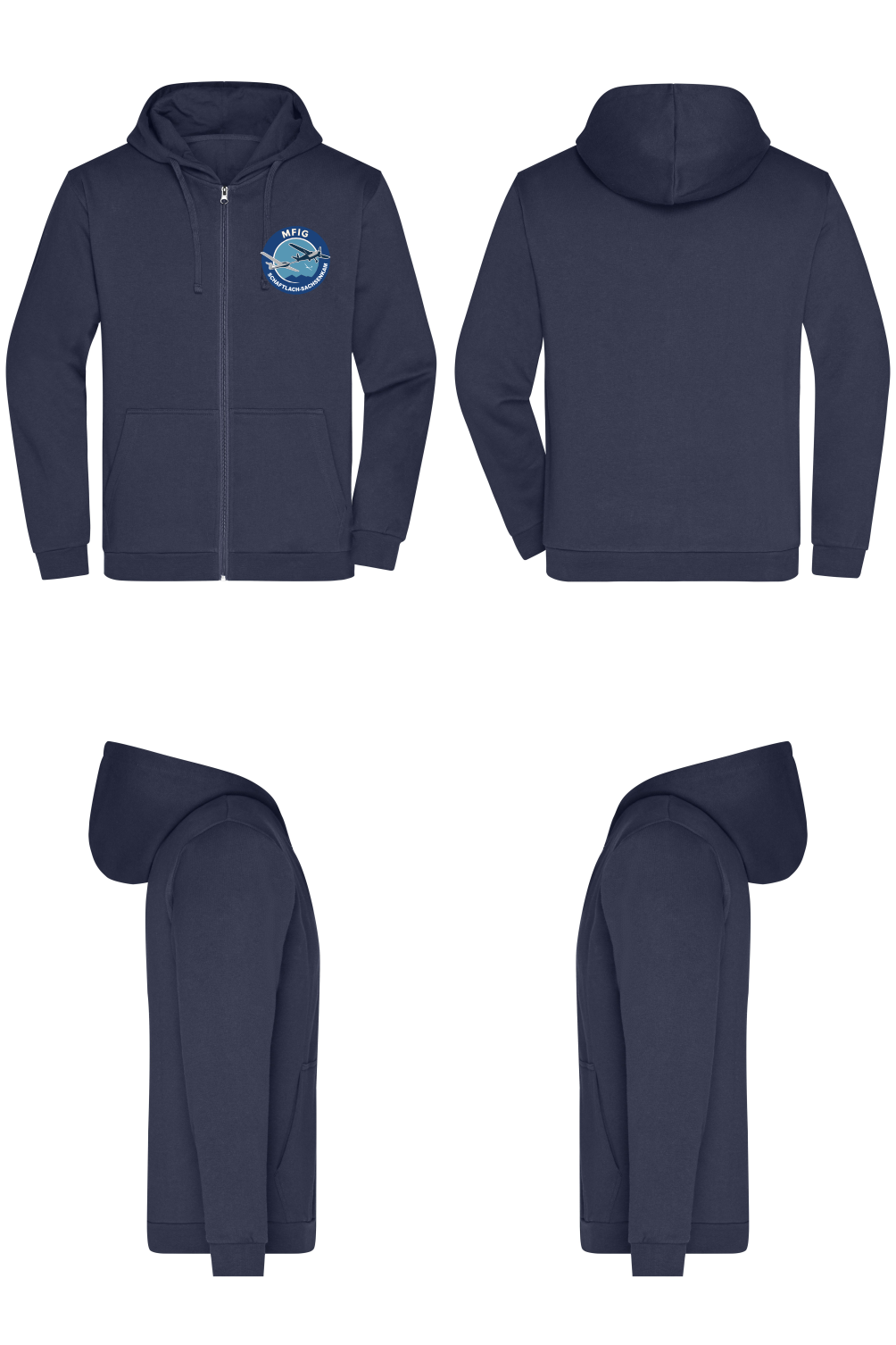 unisex ZIP-Hoodie MFIG Schaftlach-Sachsenkam