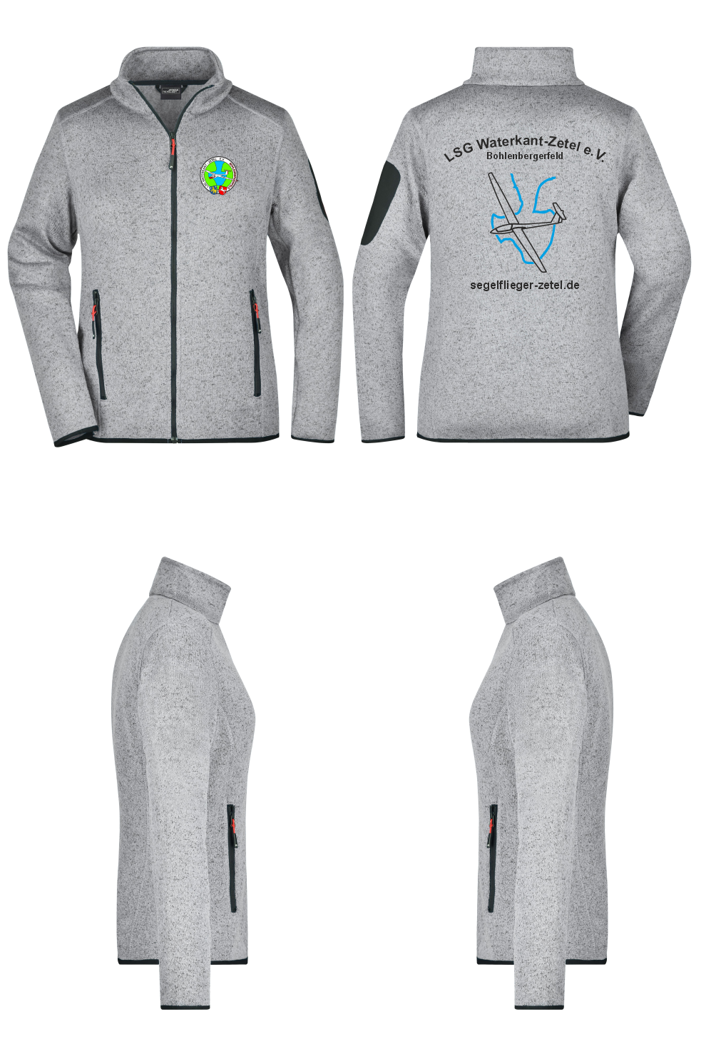 Damen Fleecejacke LSG Waterkant-Zetel