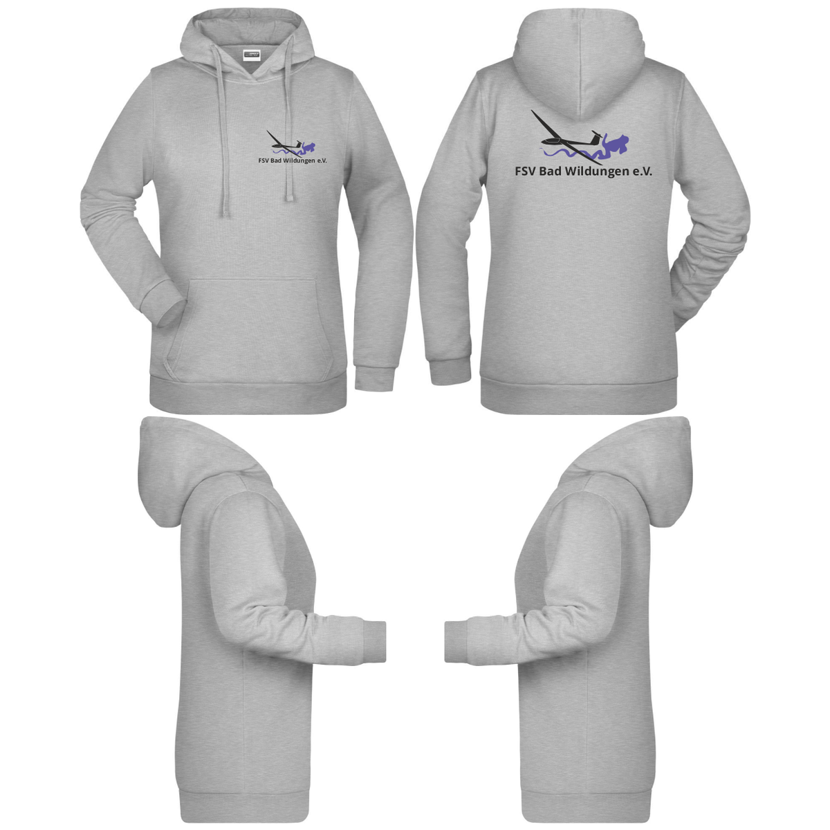 Damen Hoodie FSV Bad Wildungen