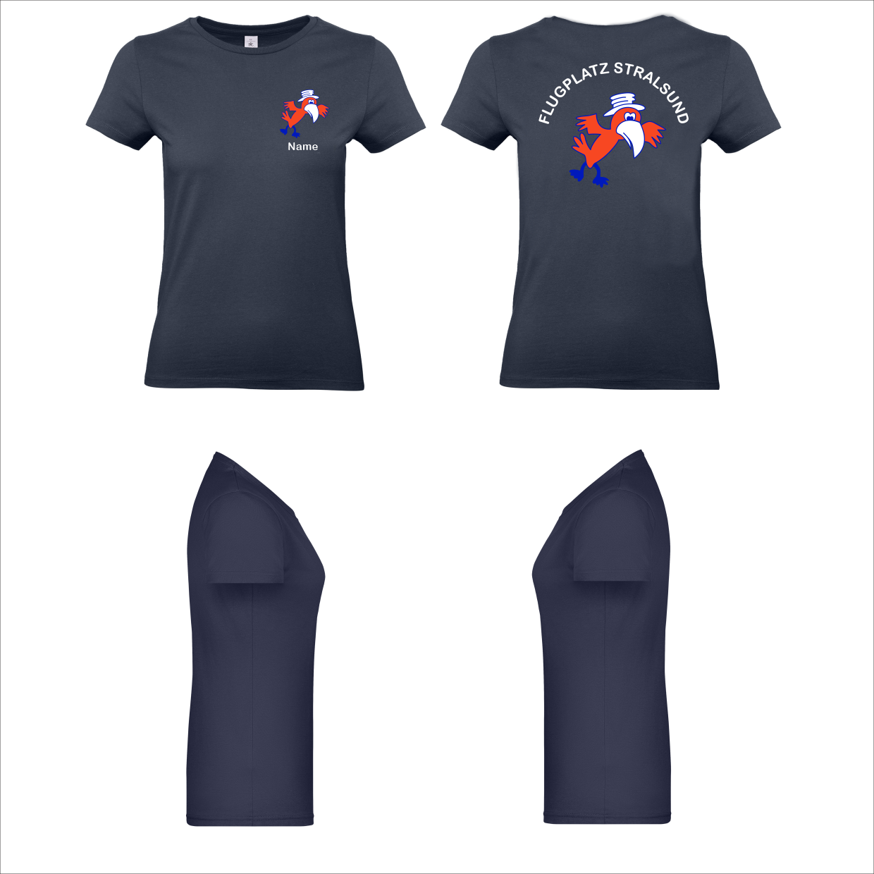 Damen T-Shirt Flugsportklub Stralsund