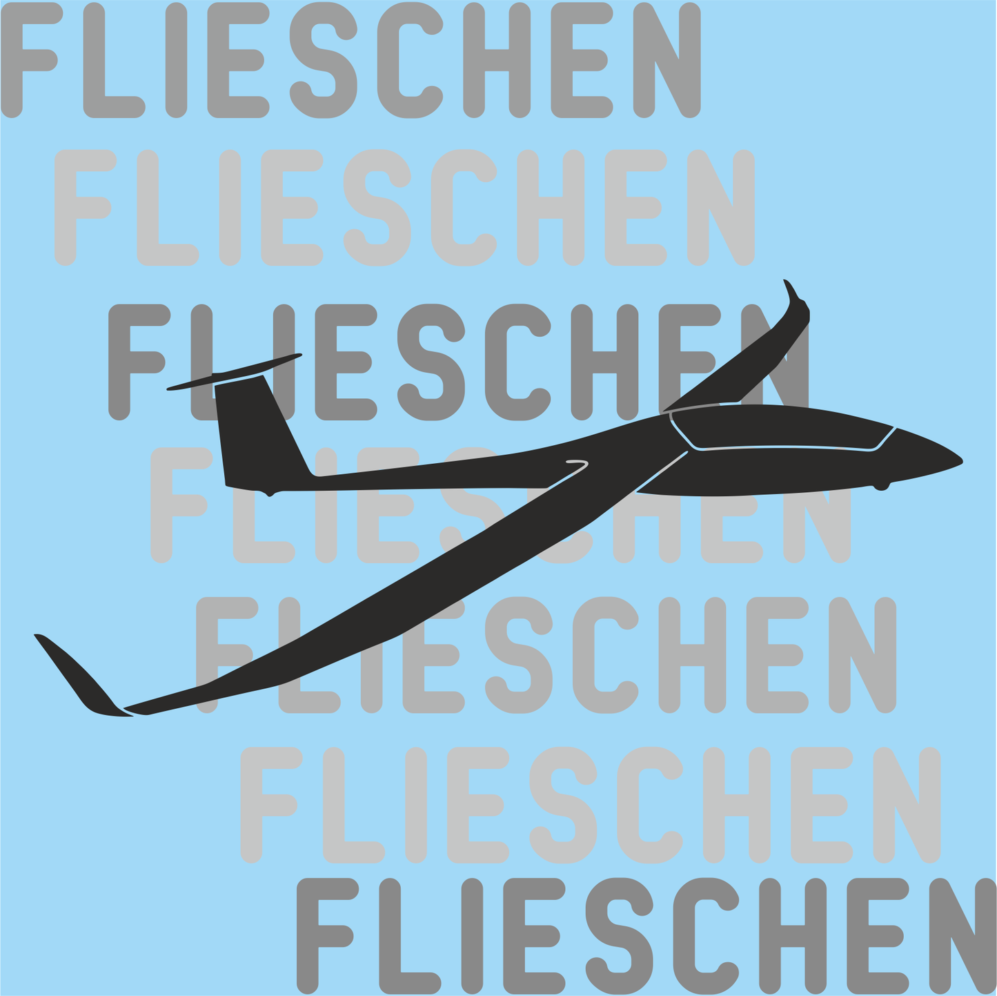Aufkleber Duo Discus Segelflugzeug V2