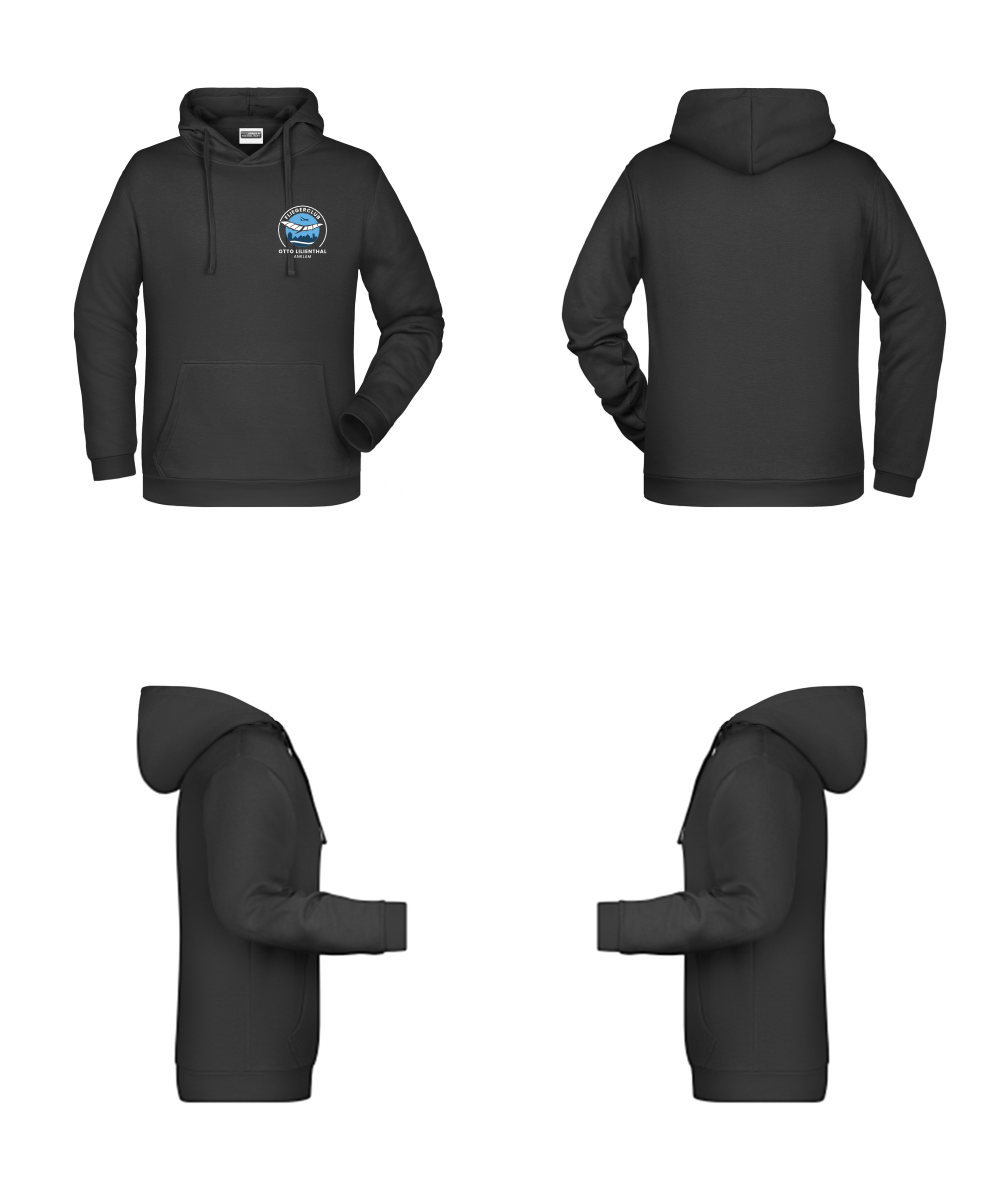 unisex Hoodie Fliegerclub Anklam „Otto Lilienthal”