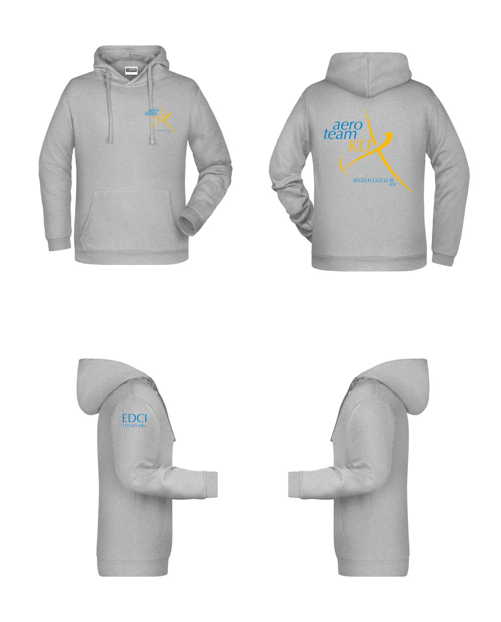 Herren Hoodie Aeroteam Klix