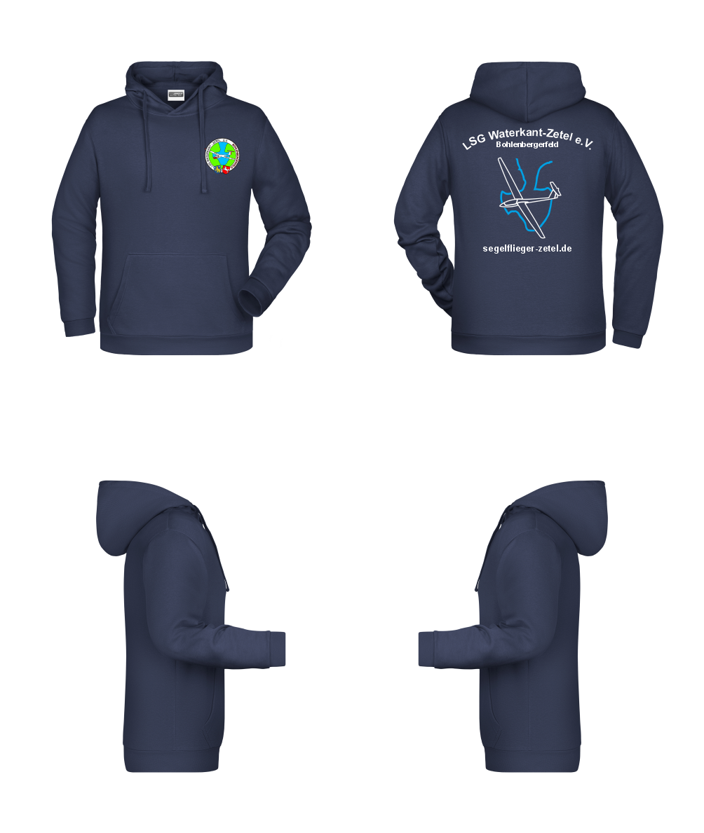 Herren/unisex Hoodie LSG Waterkant-Zetel
