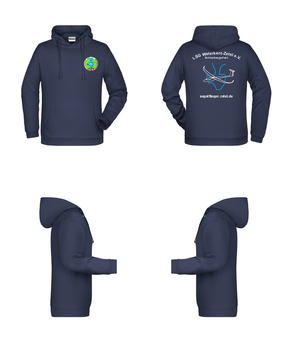 Herren/unisex Hoodie LSG Waterkant-Zetel