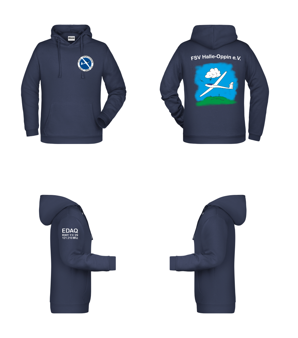 Herren Hoodie FSV Halle-Oppin e.V.