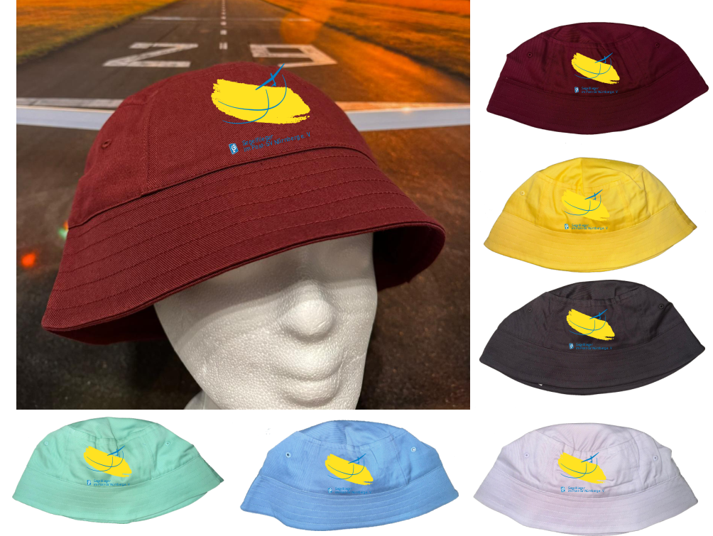 klassischer Thermikhut (58+61cm Kopfumfang) Segelflieger im Post-SV Nürnberg e.V.