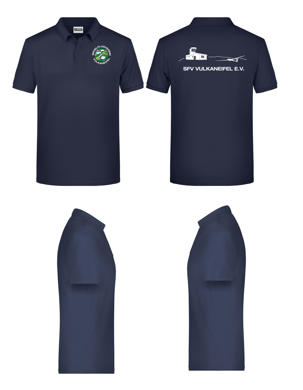 Herren/unisex Poloshirt SFV Vulkaneifel