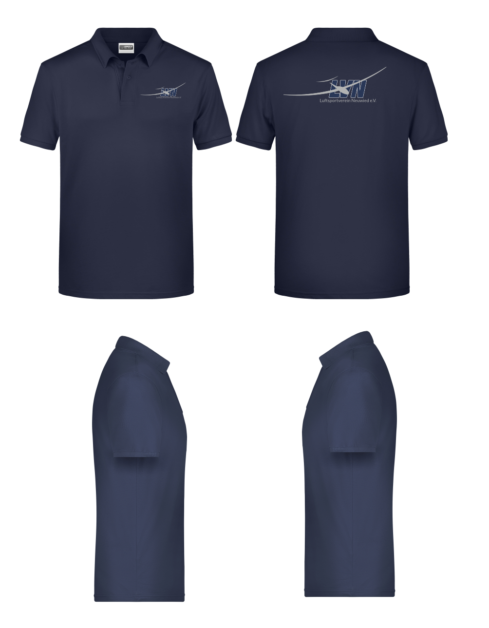 Herren/unisex Poloshirt LSV Neuwied
