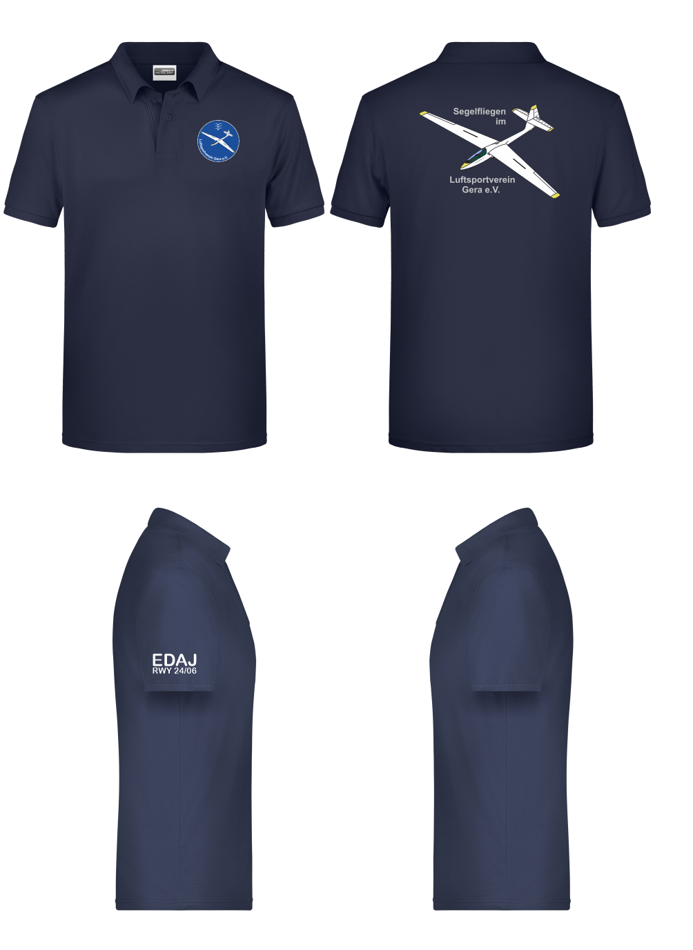 Herren/unisex Poloshirt LSV Gera