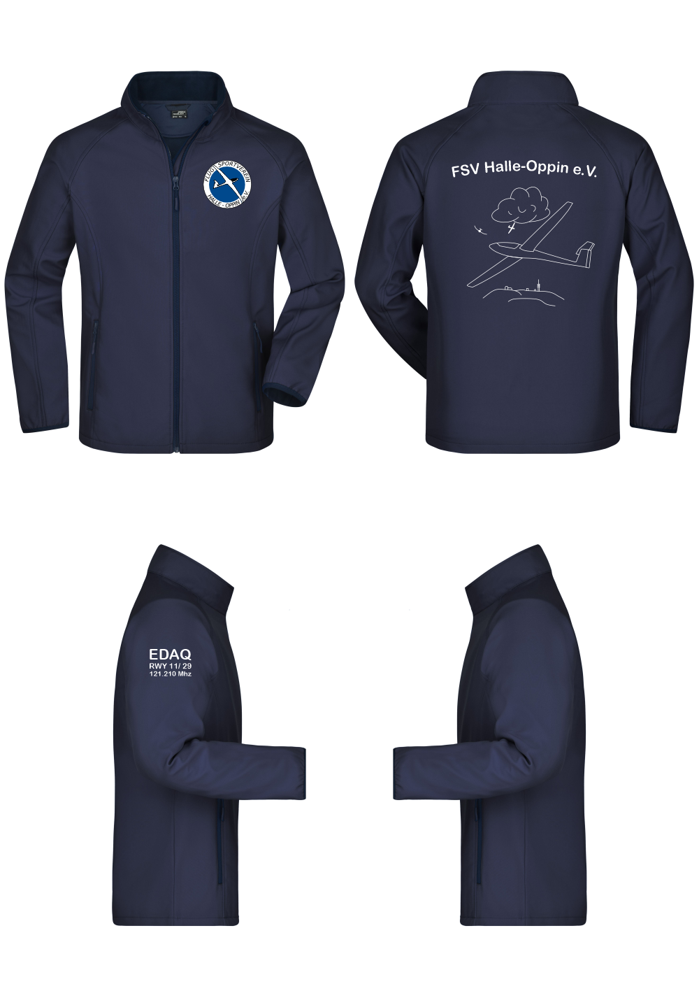 Softshelljacke FSV Halle-Oppin e.V.