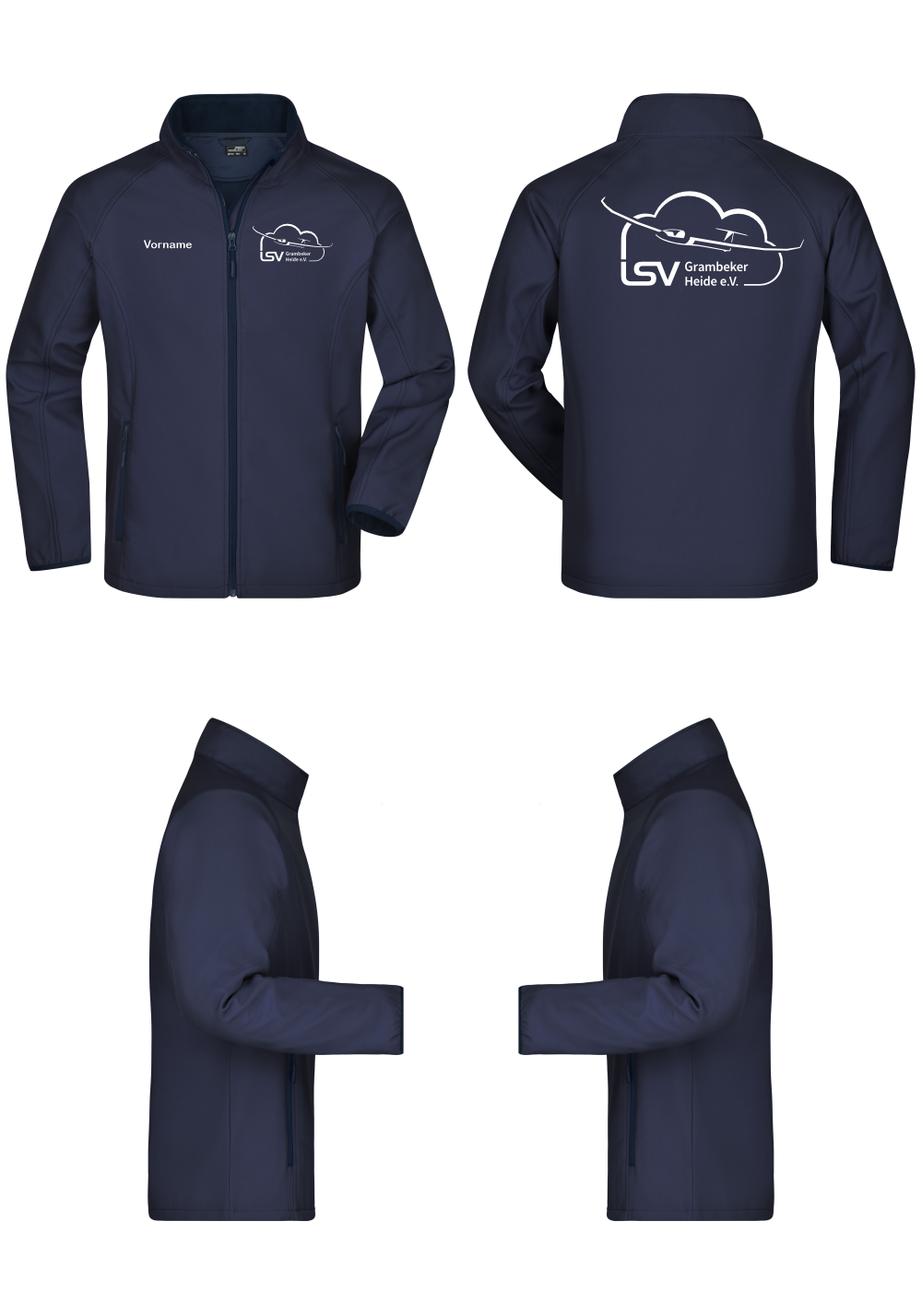 Herren/unisex Softshelljacke LSV Grambeker Heide