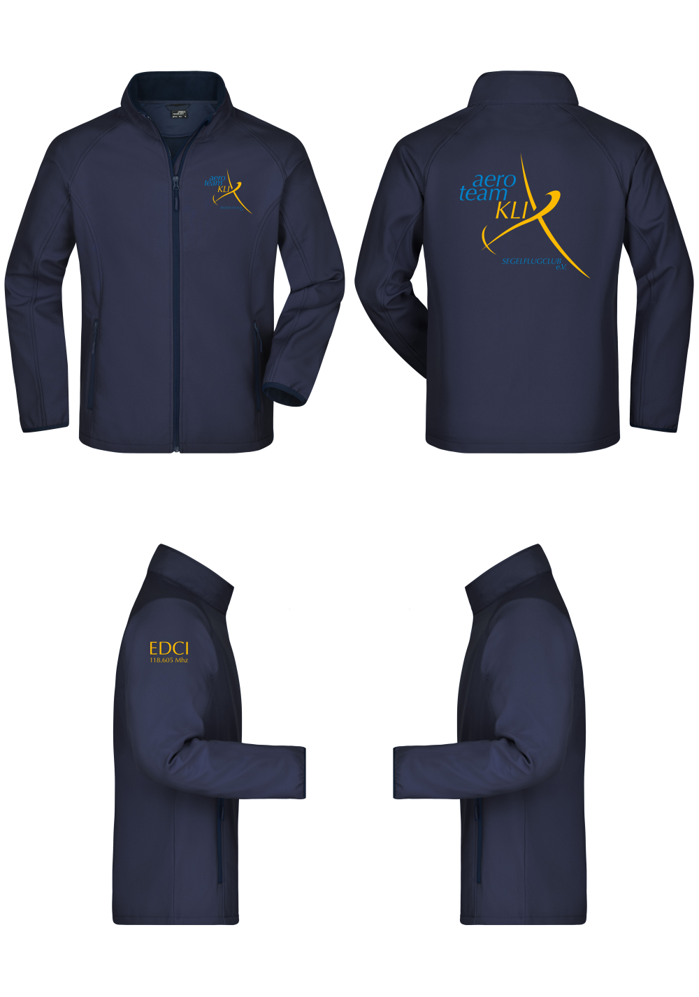 Herren Softshelljacke Aeroteam Klix