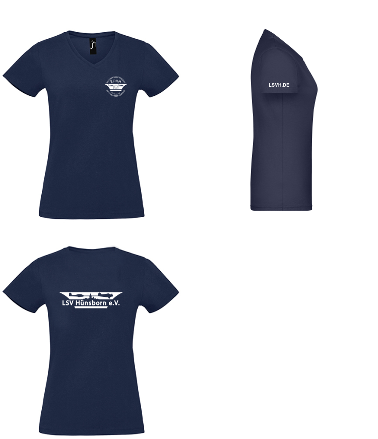 Damen T-Shirt V-Ausschnitt LSV Hünsborn