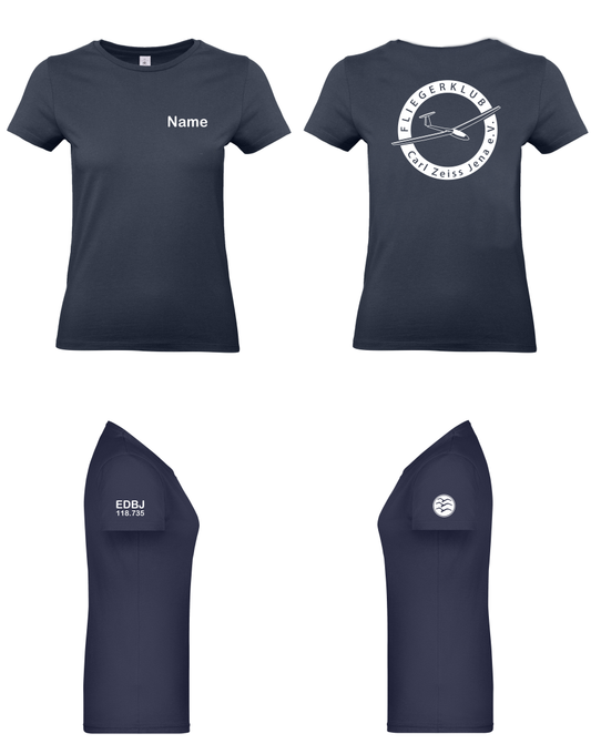 Damen T-Shirt FK Carl Zeiss Jena  (100% Baumwolle)
