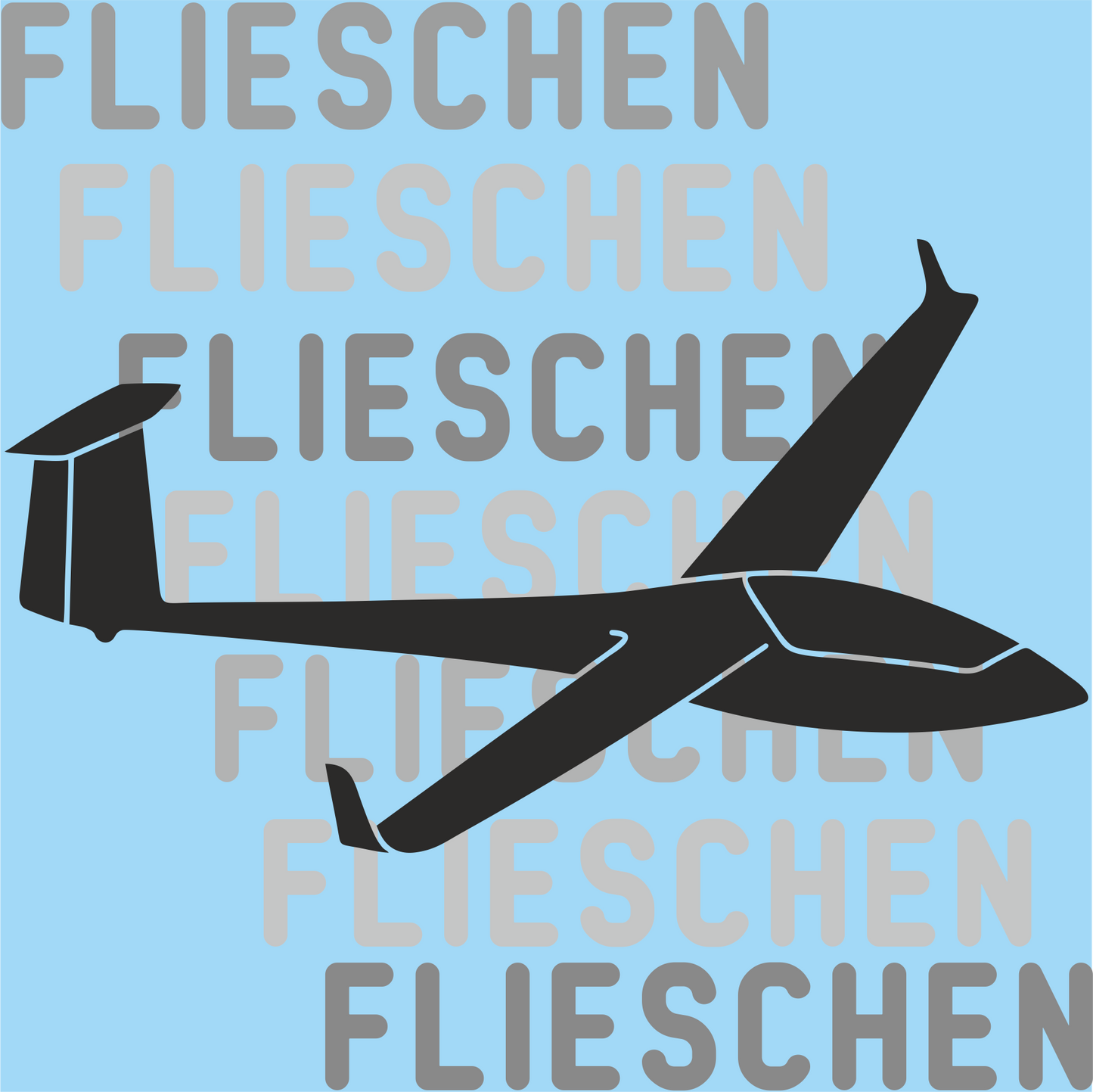 Aufkleber Glasflügel 206 "Hornet" Segelflugzeug