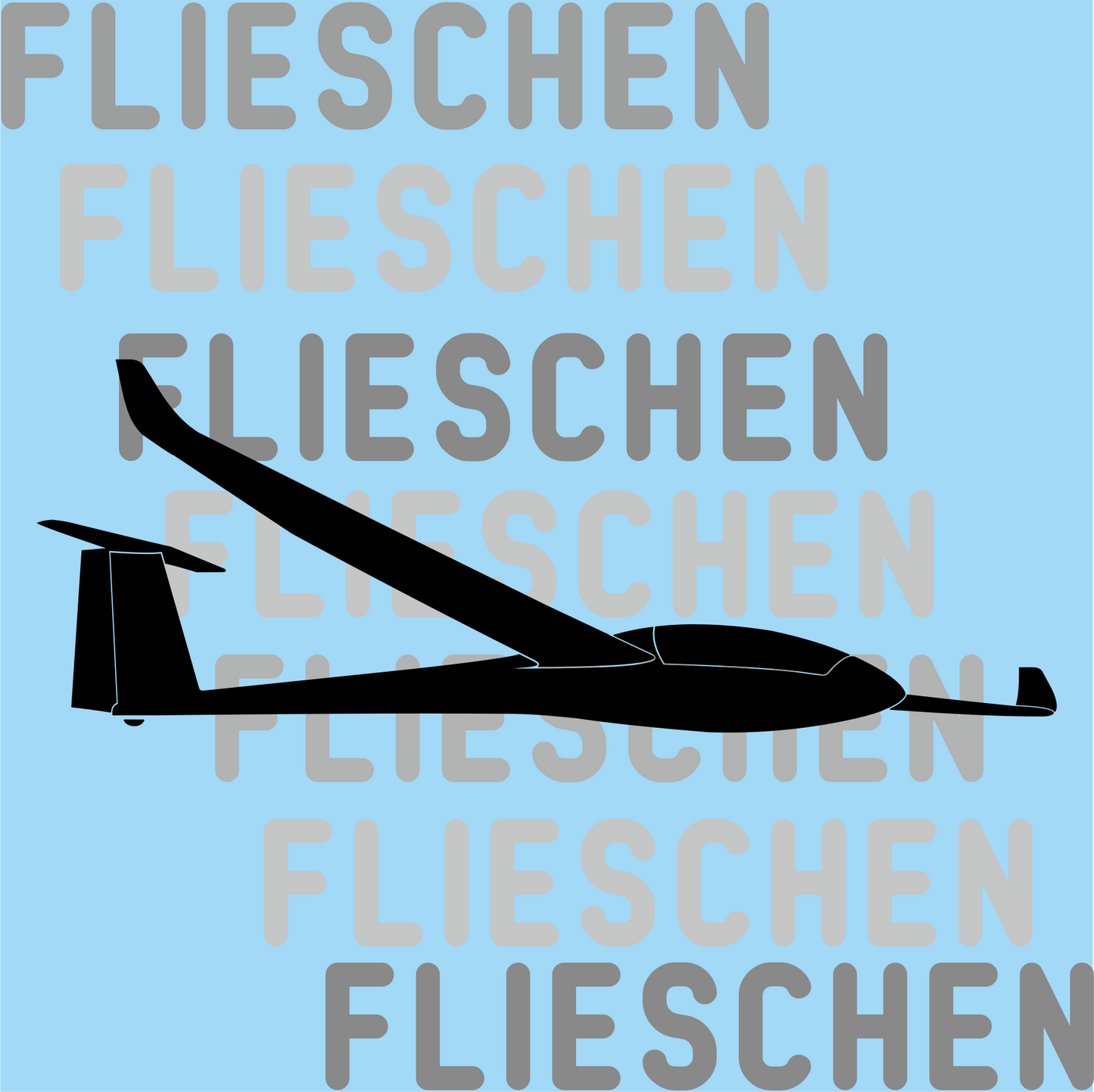 Aufkleber Ls8 Segelflugzeug