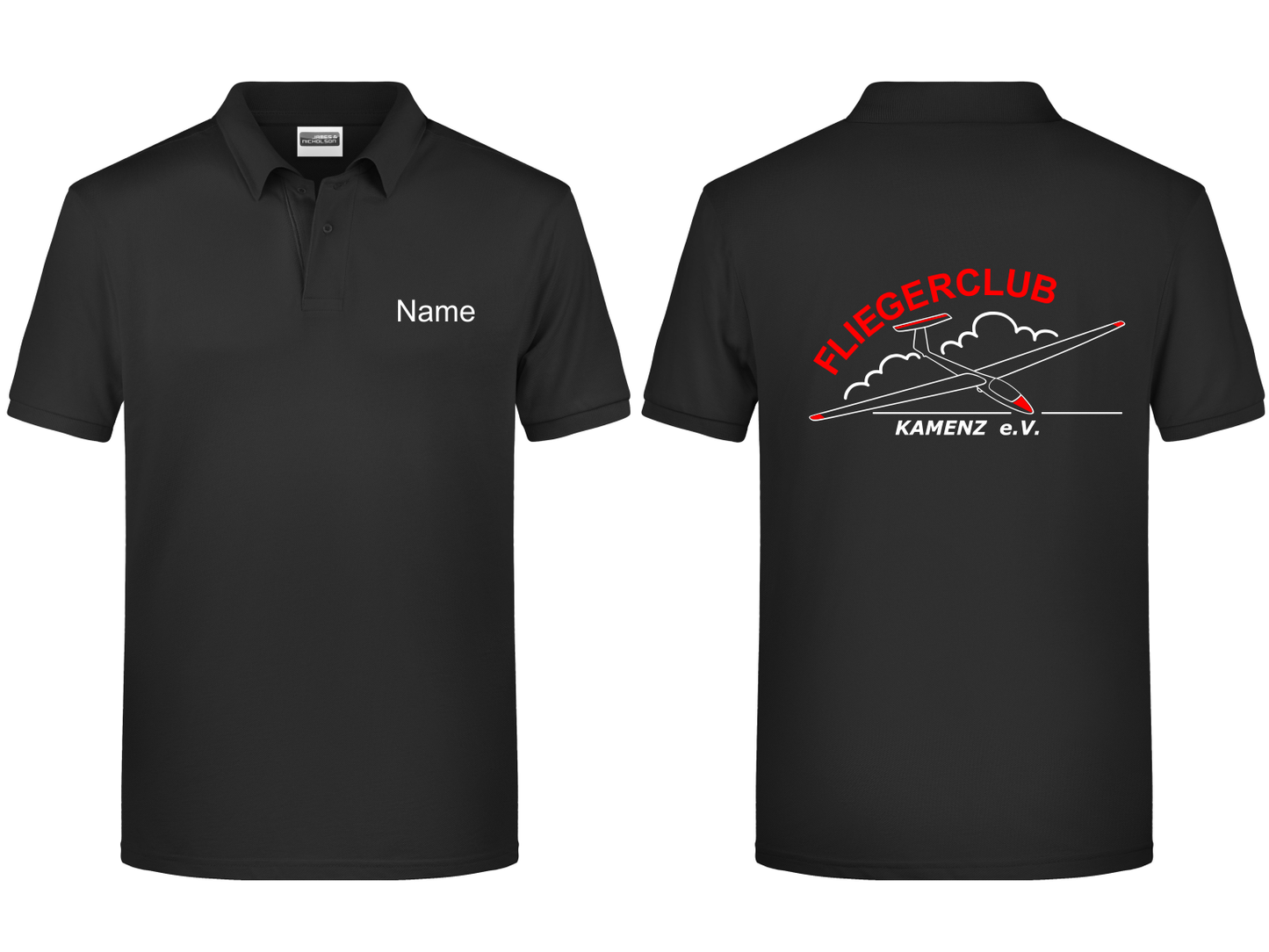 Poloshirt Fliegerclub Kamenz