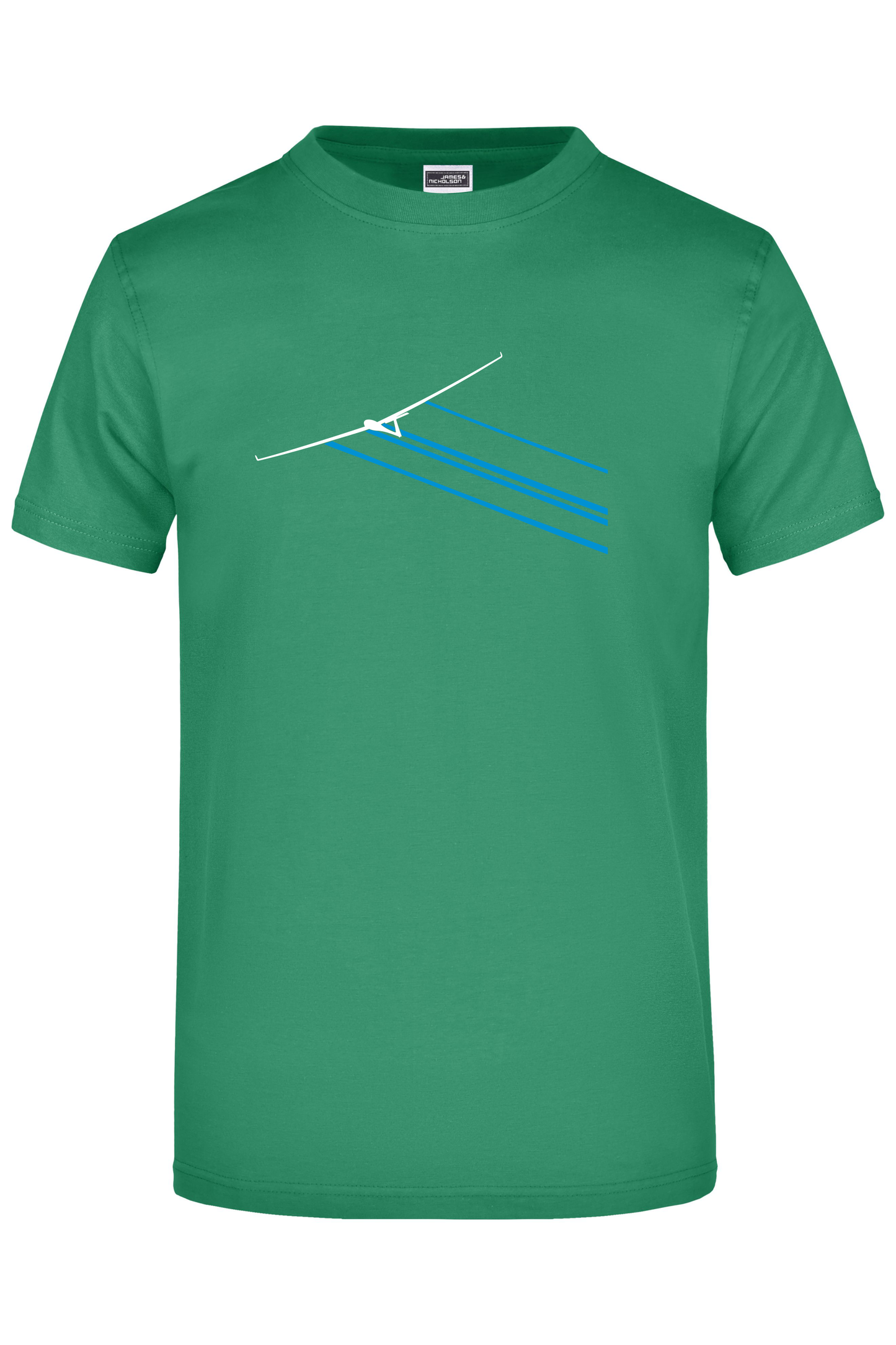 Premium T-Shirt "Segelflugzeug im Endanflug"