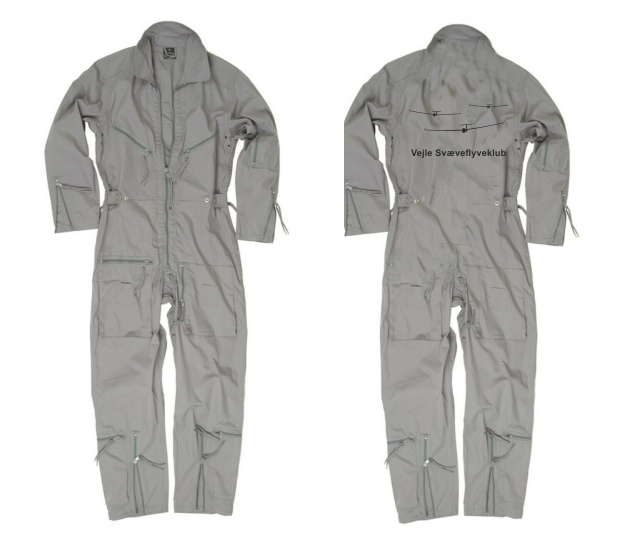 overall grey - Vejle Svæveflyveklub
