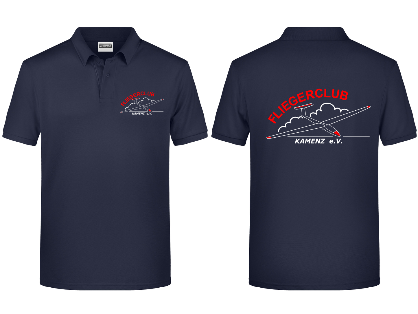 Poloshirt Fliegerclub Kamenz