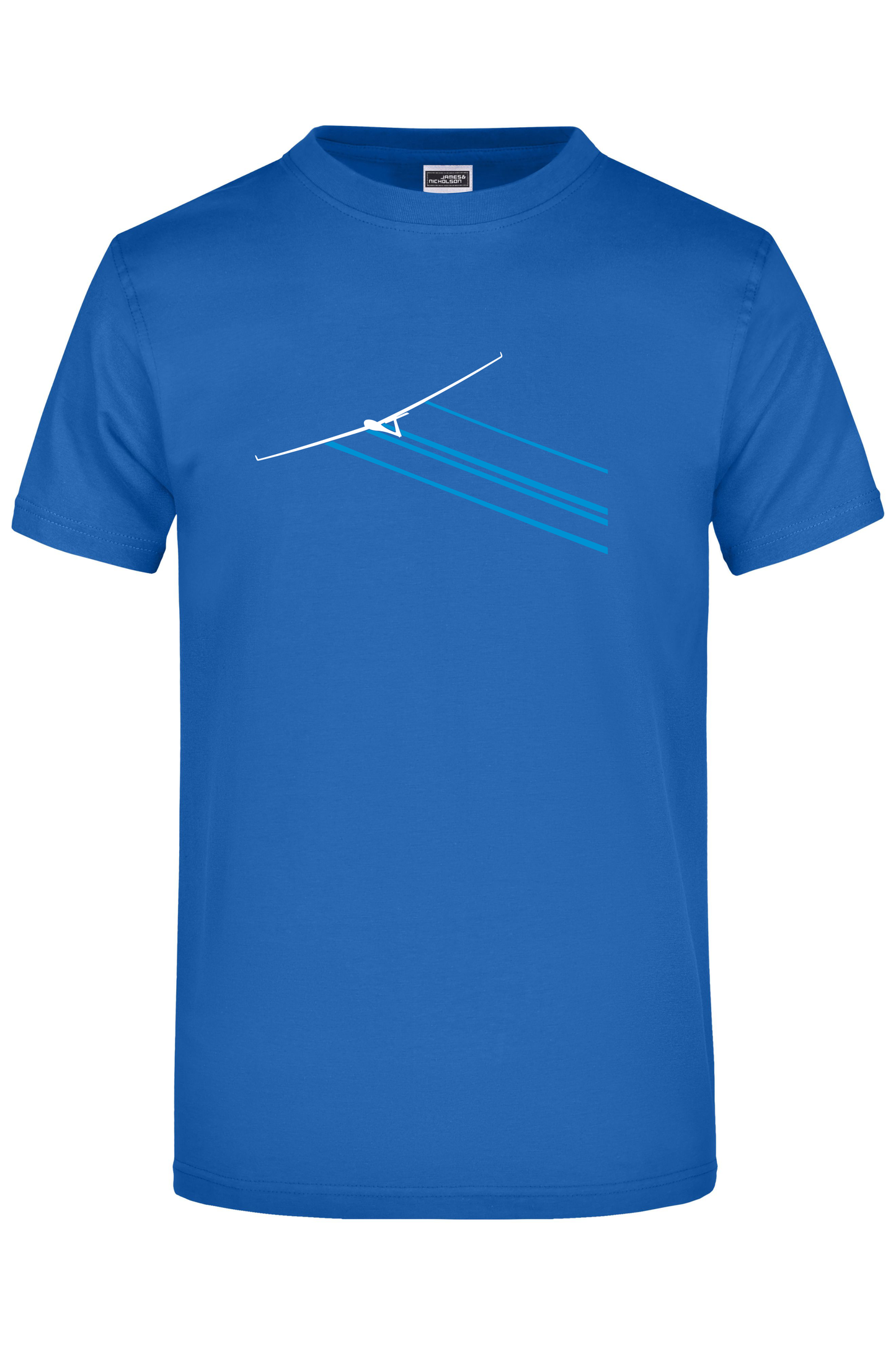 Premium T-Shirt "Segelflugzeug im Endanflug"