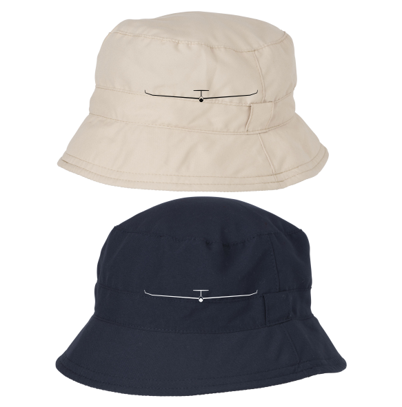 sportlicher Segelflieger-Hut "Segelflugzeug Frontansicht Winglets"