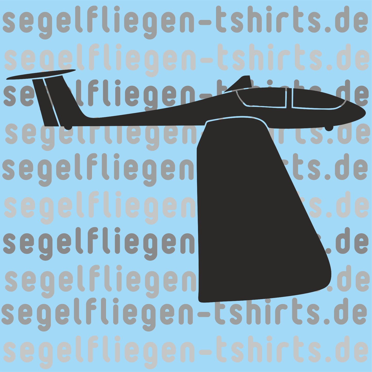 Aufkleber TWIN II Segelflugzeug