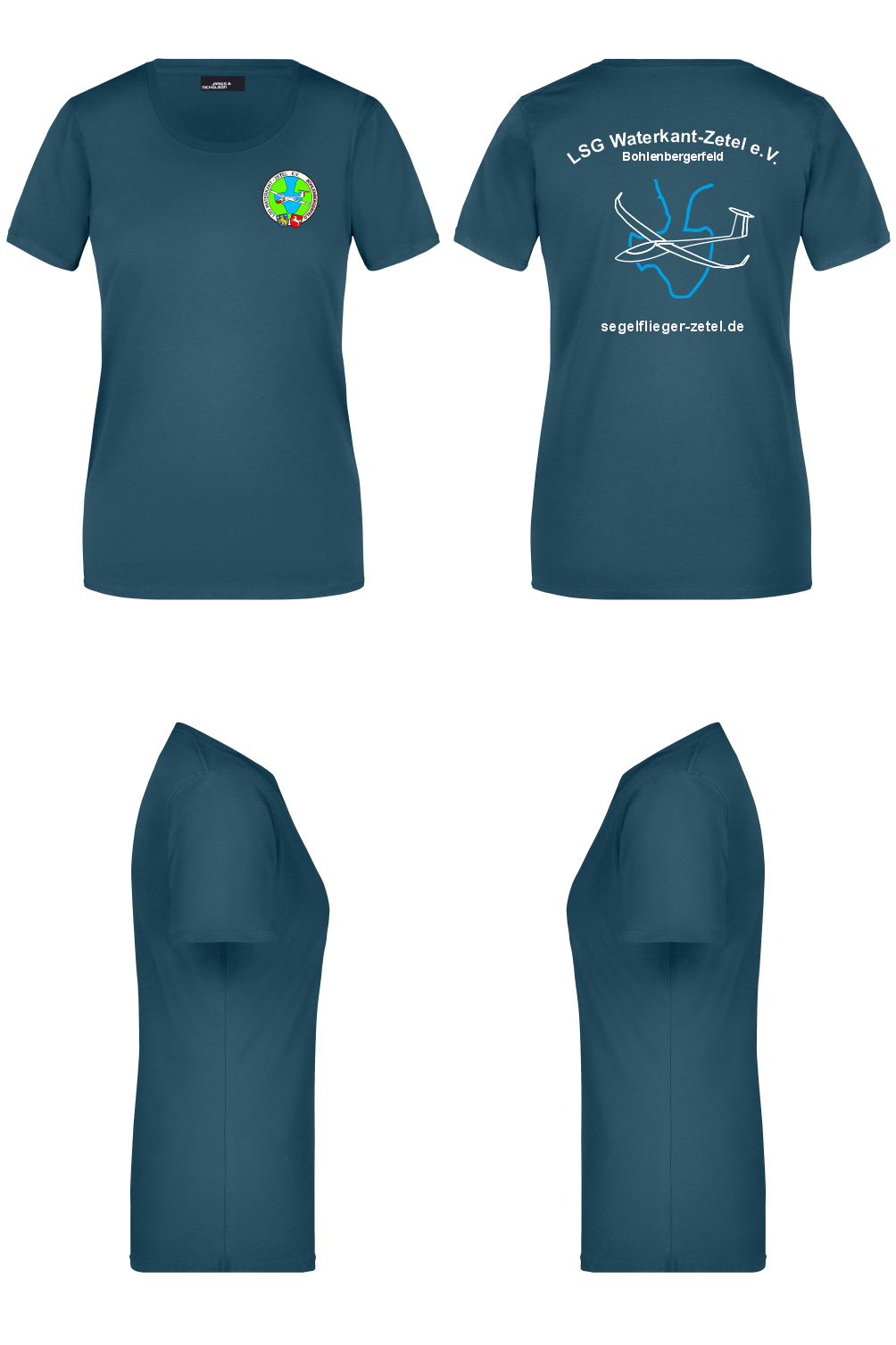 Premium Damen T-Shirt LSG Waterkant-Zetel