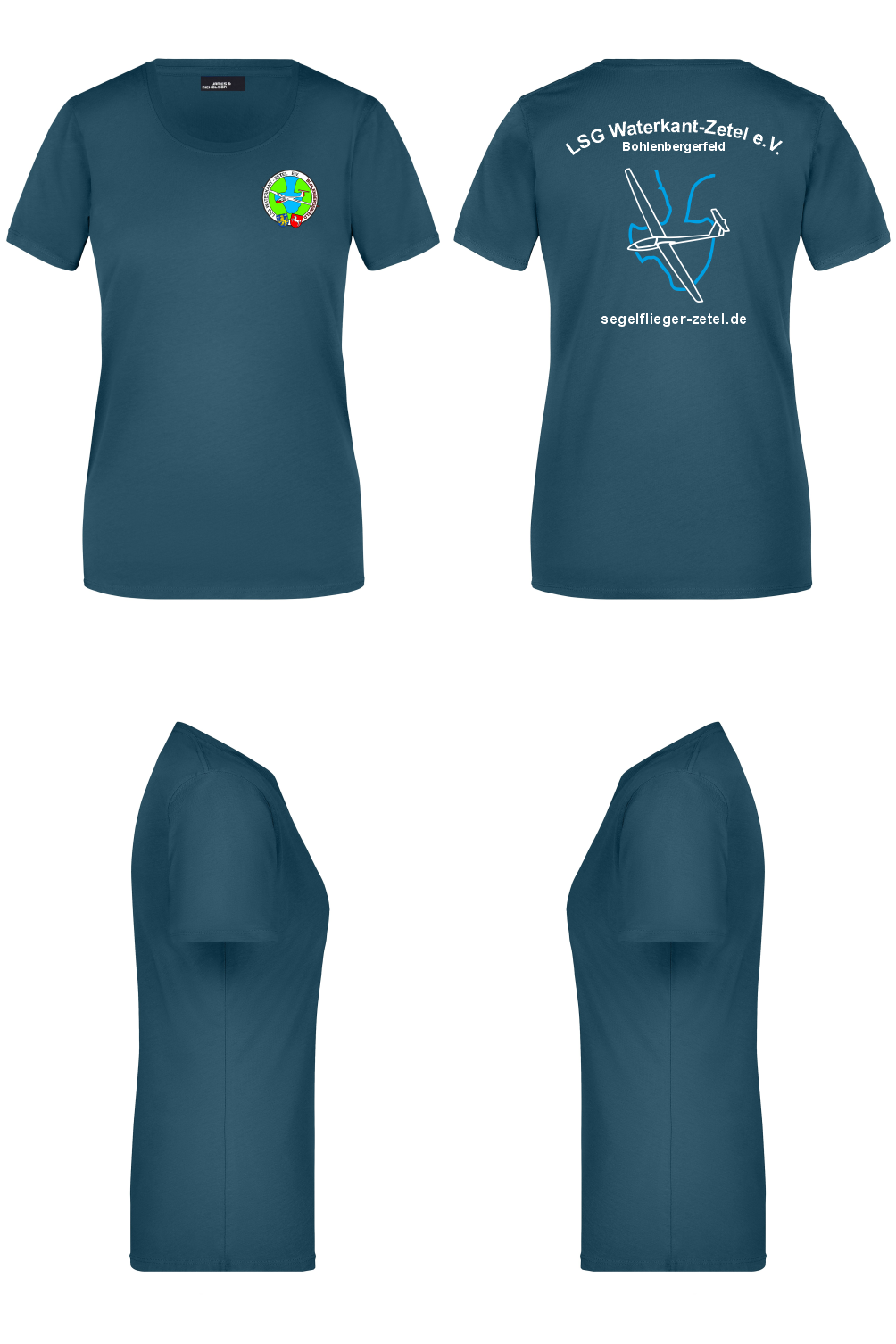 Premium Damen T-Shirt LSG Waterkant-Zetel
