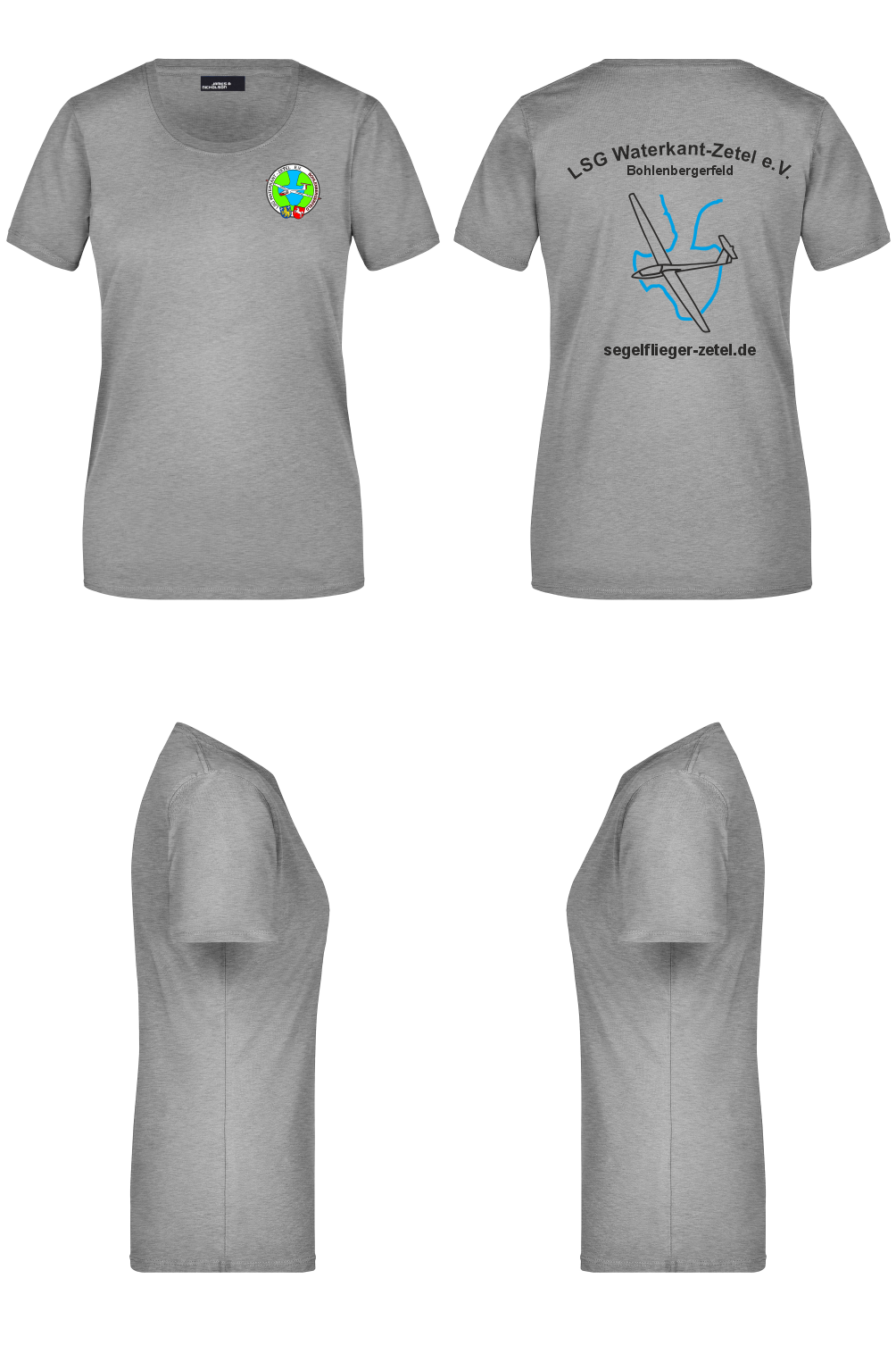 Premium Damen T-Shirt LSG Waterkant-Zetel