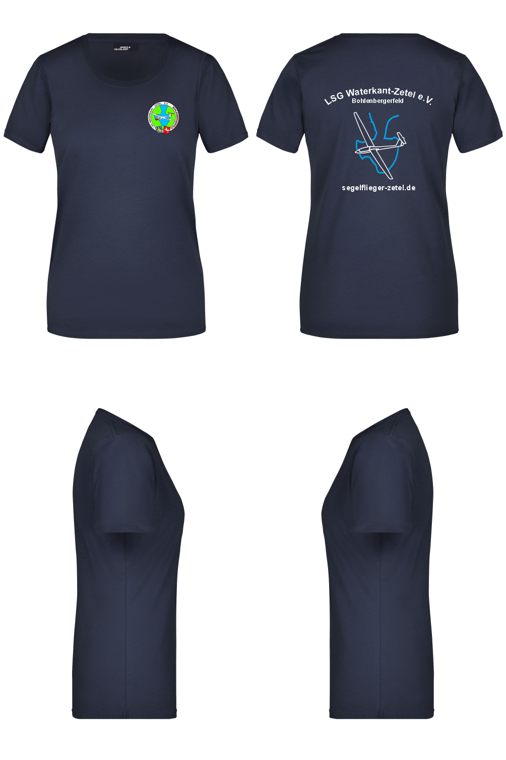 Premium Damen T-Shirt LSG Waterkant-Zetel