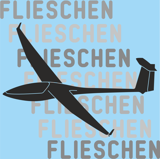 Aufkleber DG600 Segelflugzeug