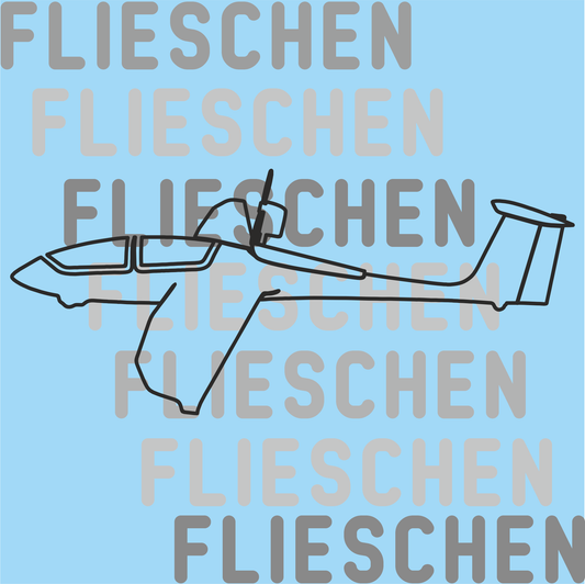 Aufkleber TWIN III Segelflugzeug