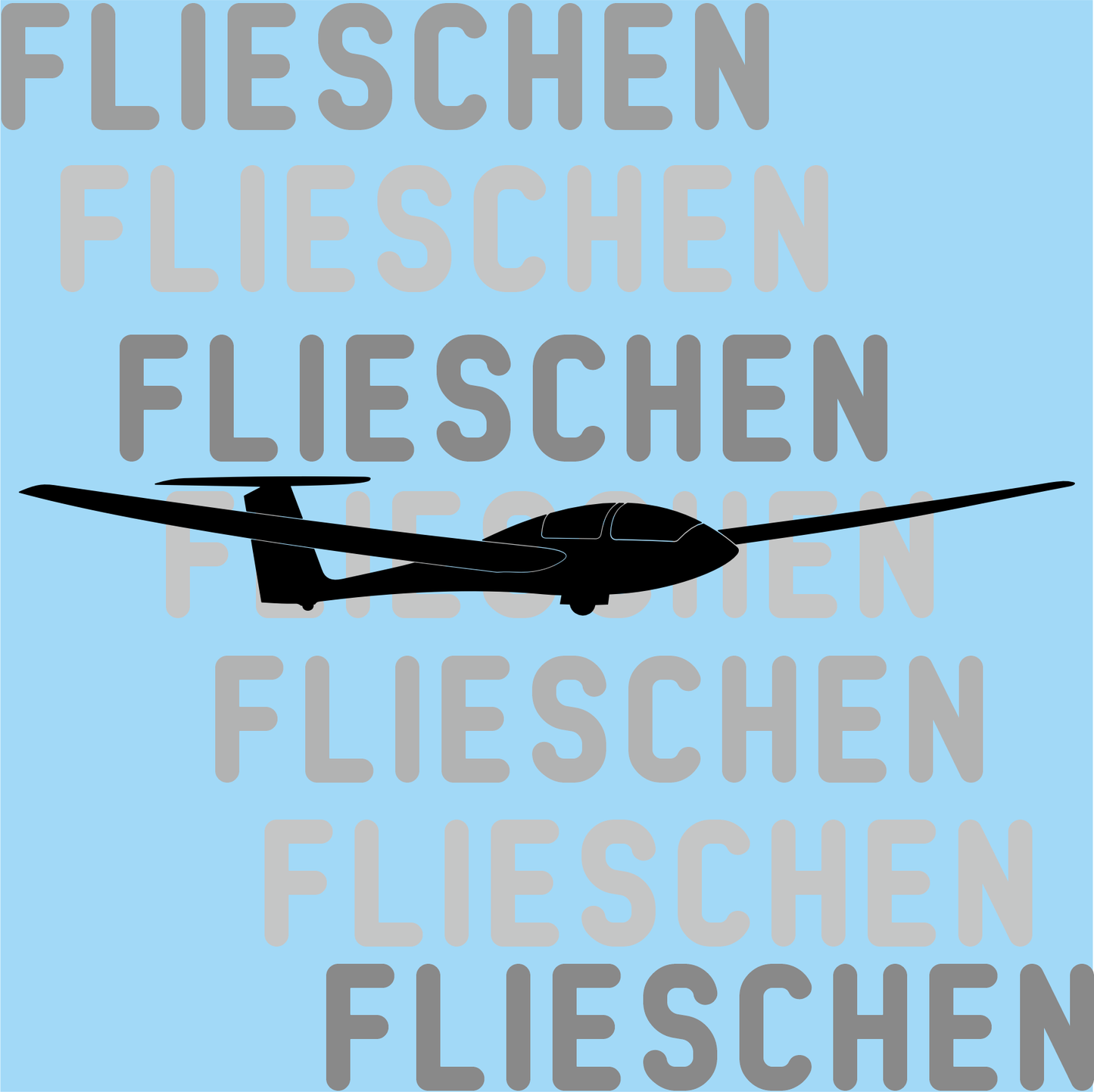 Aufkleber TWIN I Segelflugzeug