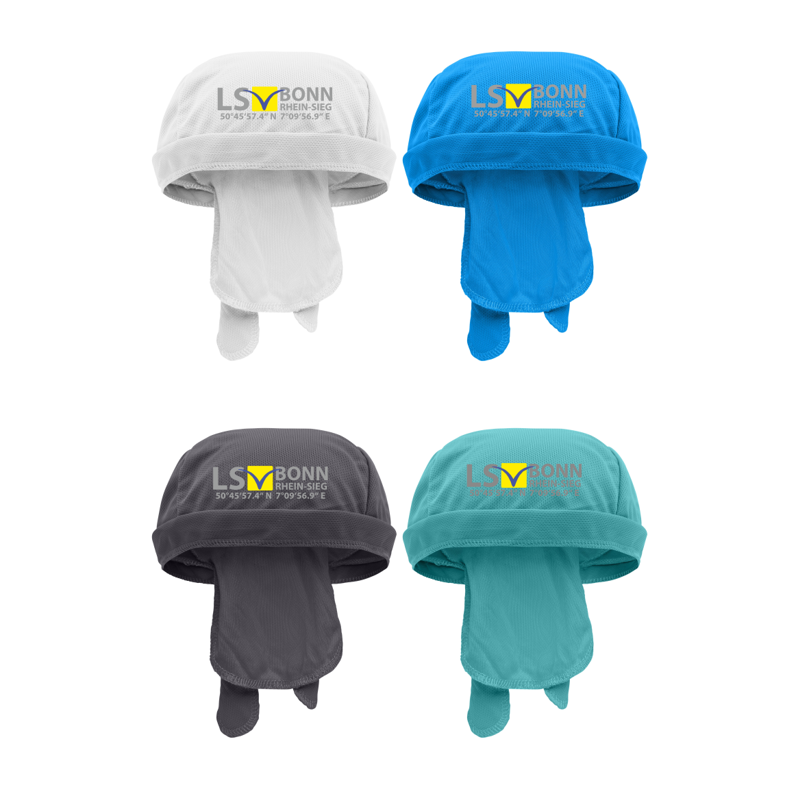 Atmungsaktives Kopftuch LSV Bonn-Rhein-Sieg