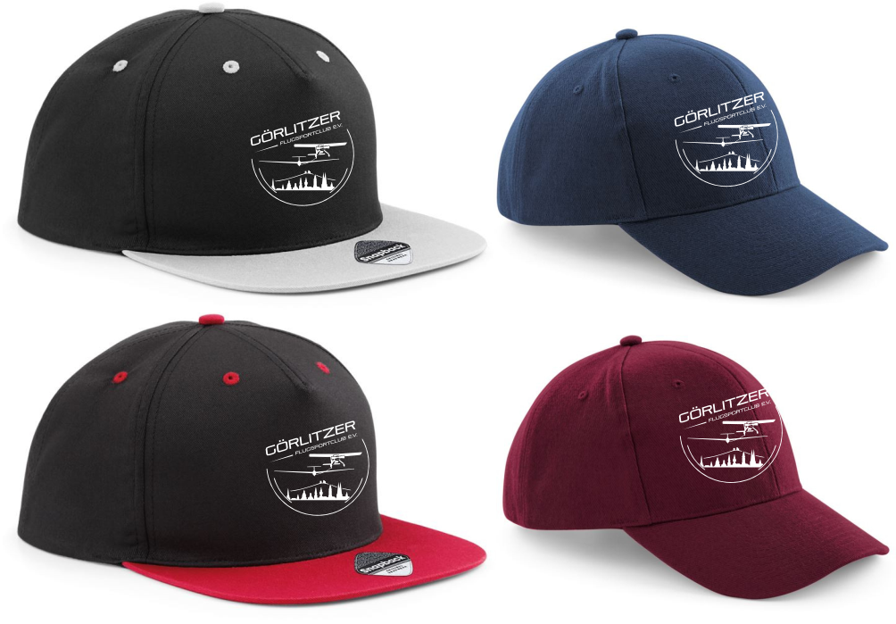 Basecap Görlitzer Flugsportclub (neue Logos)